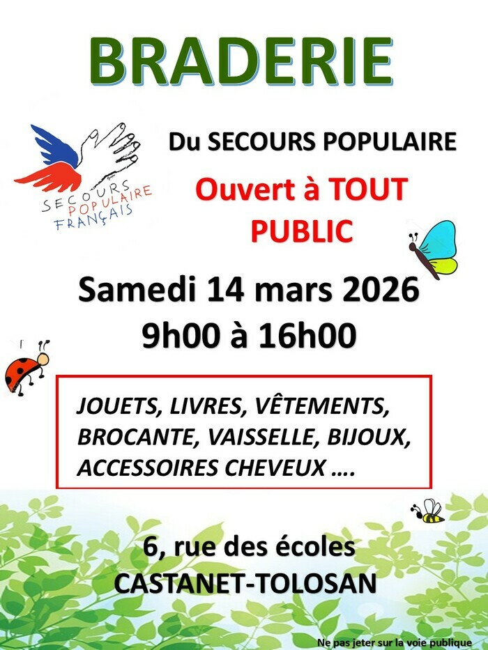 Braderie de printemps Castanet Castanet-Tolosan