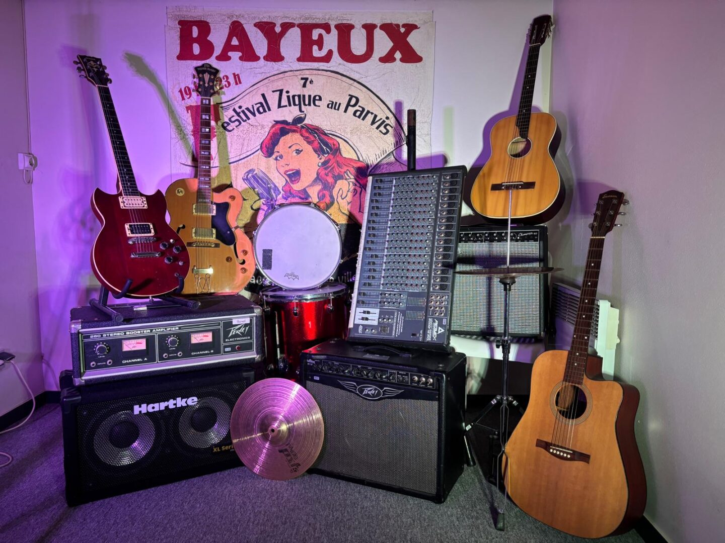 Brocante Musicale en intérieur