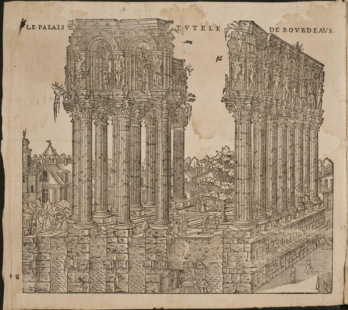 Burdigala au temps des Romains. Les Piliers de Tutelle Musée d’Aquitaine Bordeaux Burdigala au temps des Romains. Les Piliers de Tutelle Musée d'Aquitaine Bordeaux