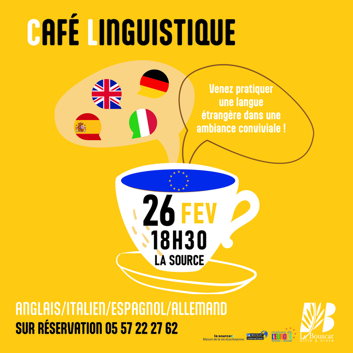 Café linguistique La Source Le Bouscat