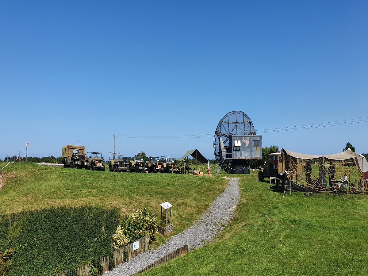 Camp de base sur la Station Radar 44