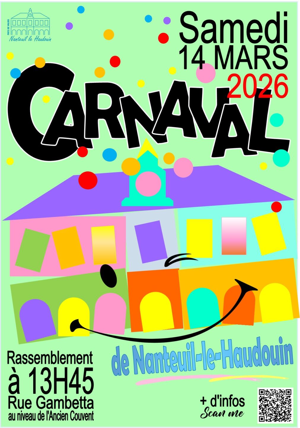 Carnaval de Nanteuil-le-Haudouin 2026 14 Rue Gambetta Nanteuil-le-Haudouin 2026-04-04 Carnaval de Nanteuil-le-Haudouin 2026