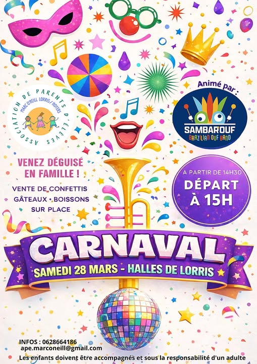 Carnaval Rue de la Noue Lorris 2026-03-28 Carnaval