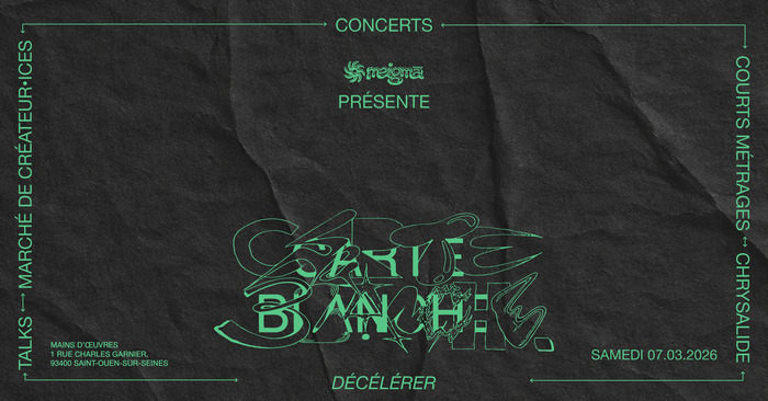 Carte Blanche Mains d'Œuvres Saint-Ouen-sur-Seine