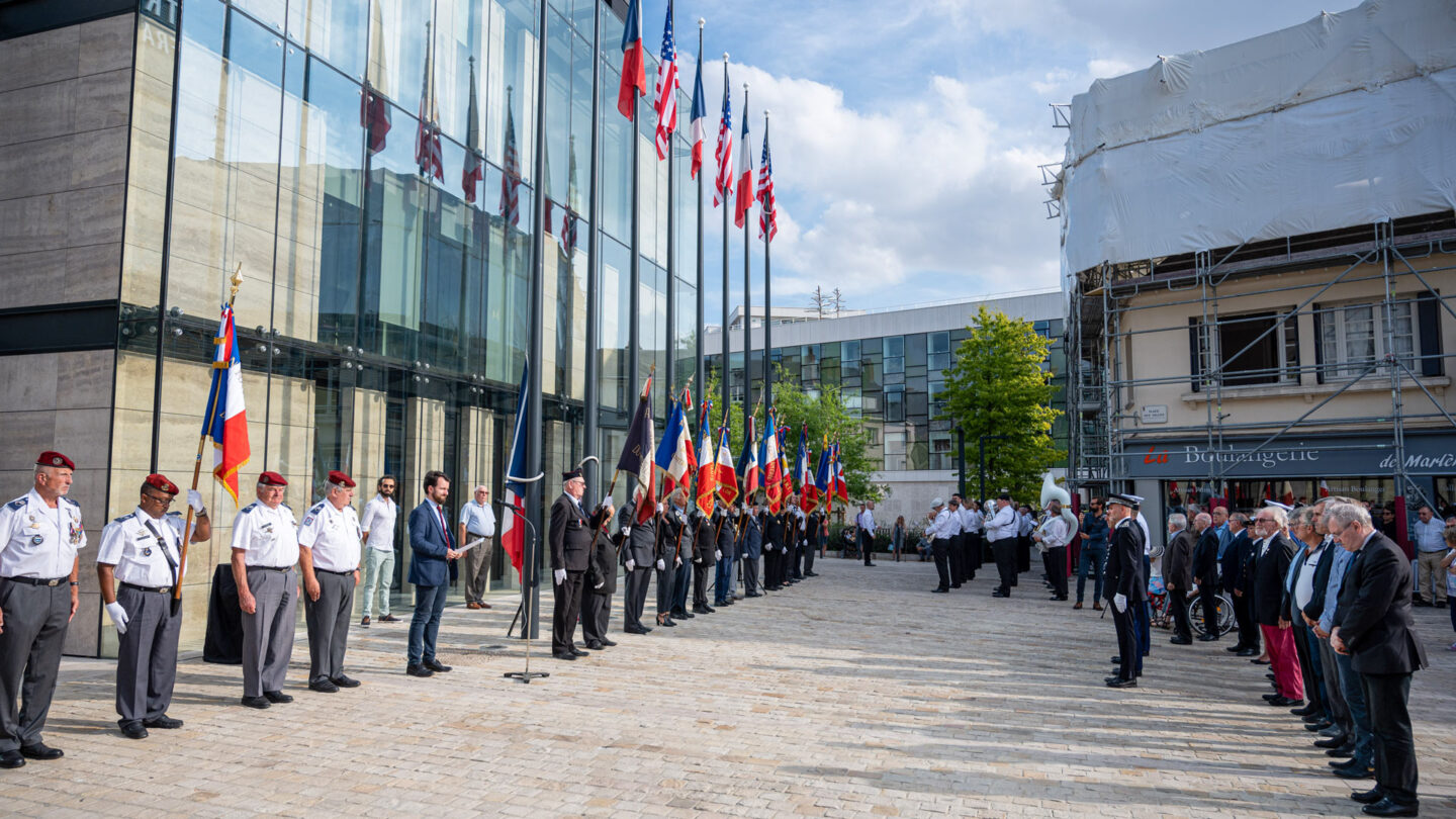 Cérémonie officielle du 82e anniversaire de la Libération de Chartres