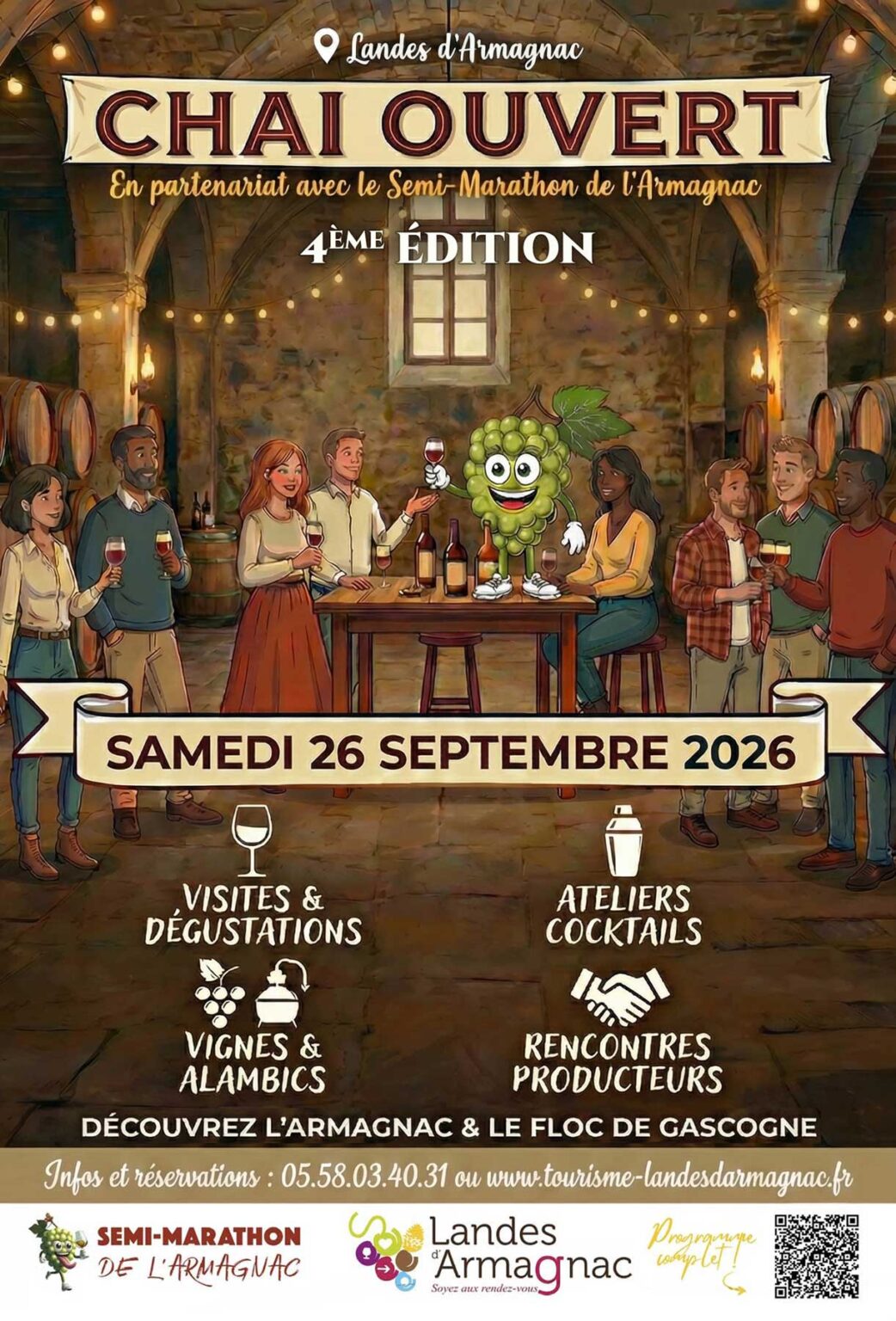 Chai ouvert ! au Domaine d&rsquo;Ognoas Domaine d&rsquo;Ognoas Arthez-d&rsquo;Armagnac
