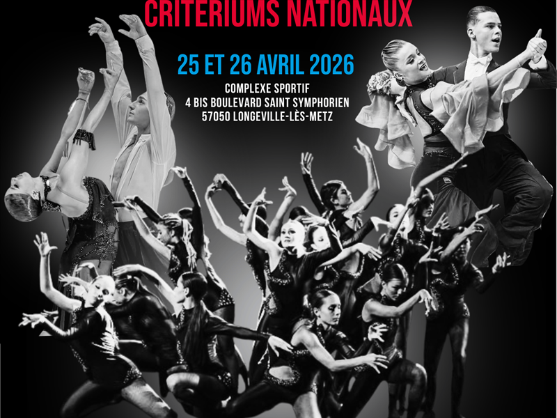 Championnat de France Solo Danse Team 2026 et Critériums Nationaux