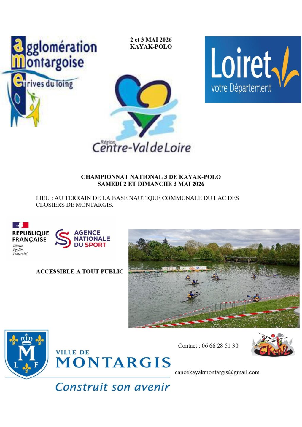 CHAMPIONNAT NATIONAL 3 DE KAYAK-POLO