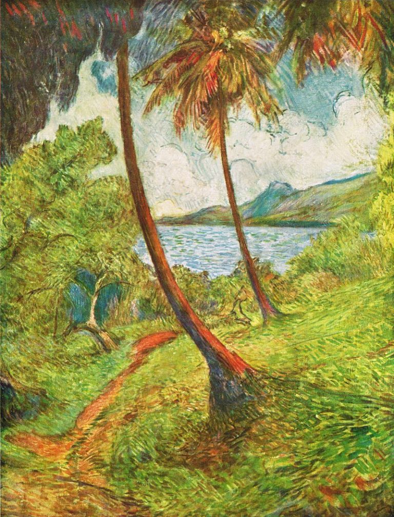 Charles Laval, paysage de la Martinique