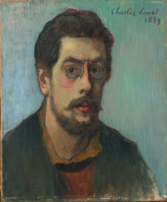 Charles Laval, autoportrait