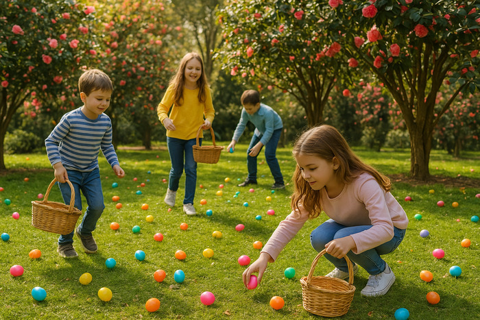 CHASSE AUX OEUFS ! Les Camellias de La Prairie Alès