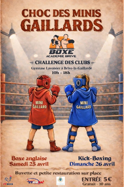Choc des minis gaillards: Boxe anglaise (Gymnase Lavoisier)