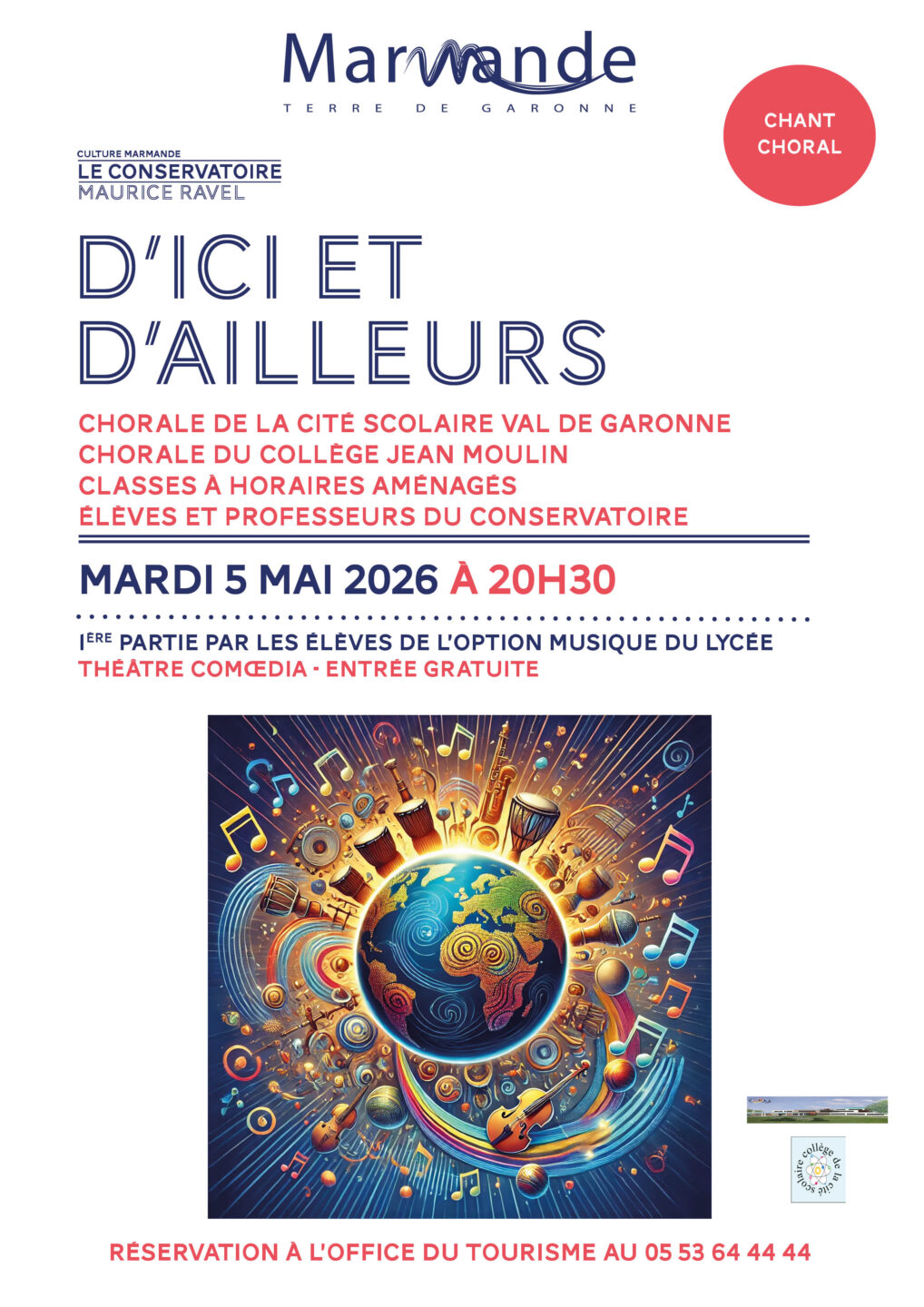 Chorale D'ici et d'ailleurs - Conservatoire Maurice Ravel