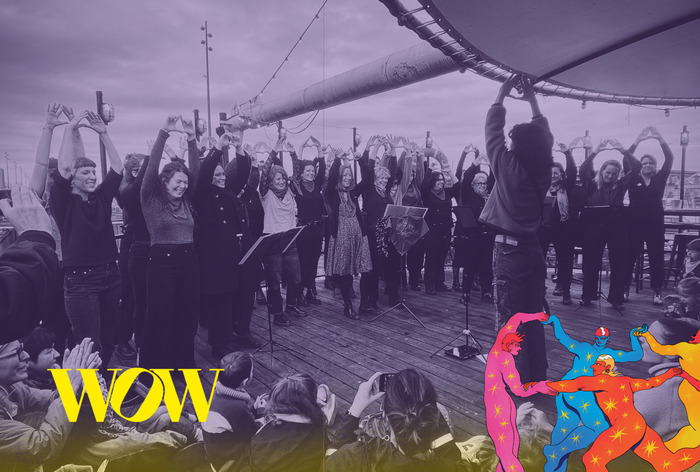 Chorale Féministe - La Râle Co Marché des Douves Bordeaux