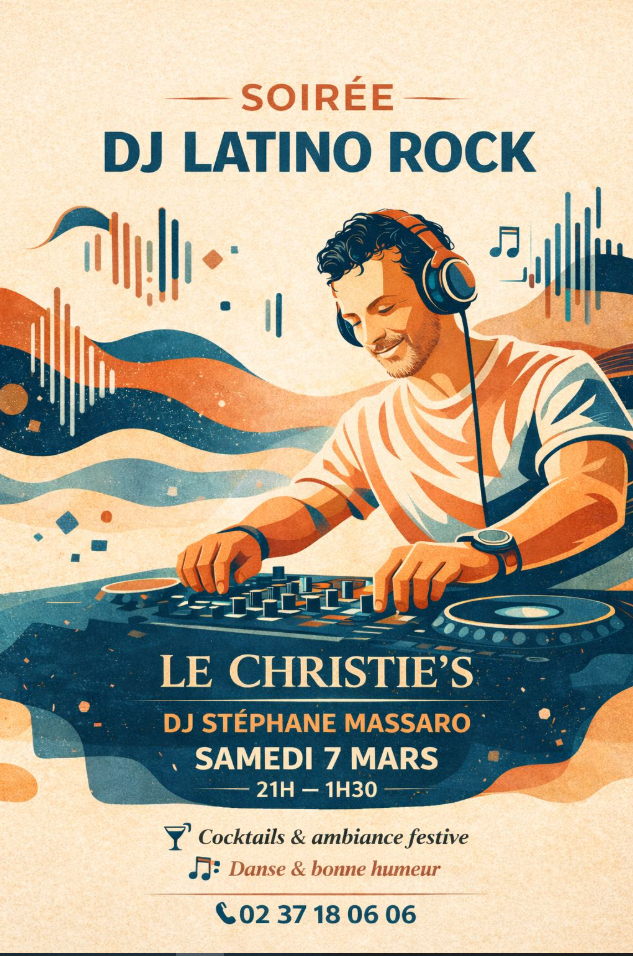 Christie's Live Soirée DJ latino rock