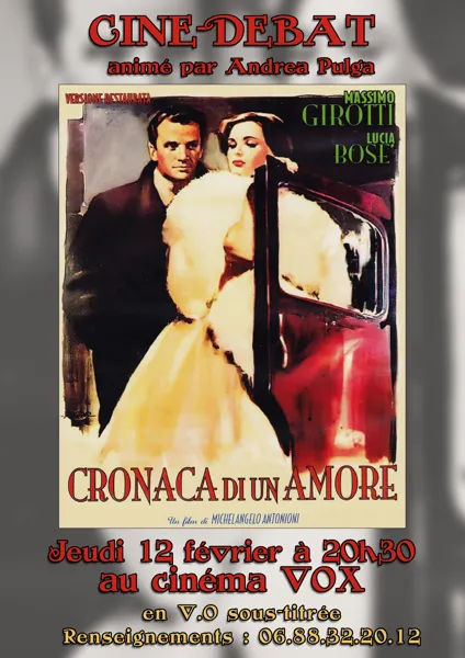 Ciné-débat Cronaca di un Amore