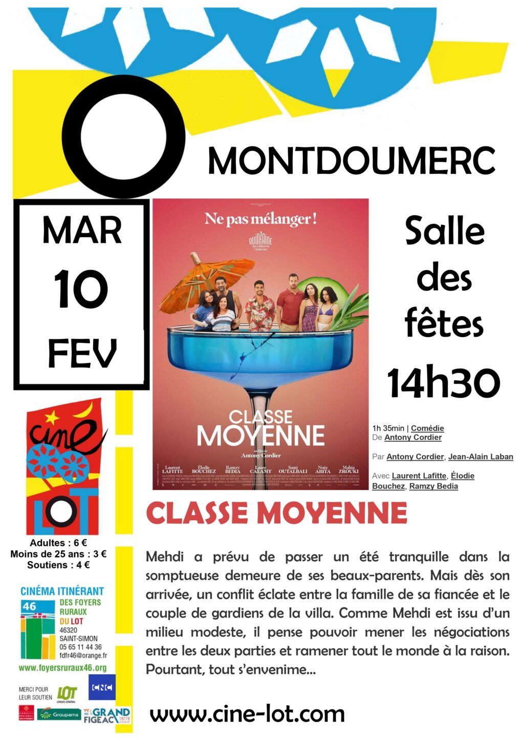 Ciné-Lot Classe moyenne