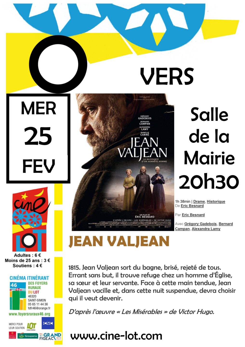 Ciné-Lot Jean Valjean