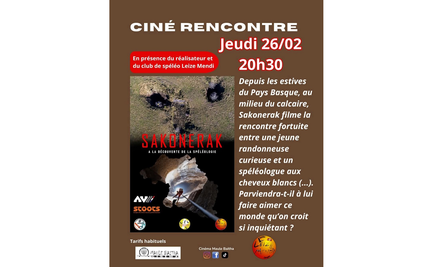 Ciné rencontre Sakonerak
