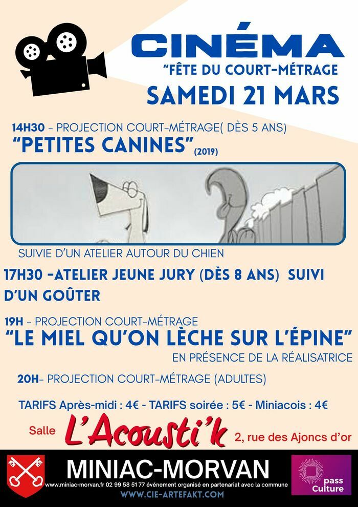 Cinéma : Fête du court-métrage L’Acousti’k Miniac-Morvan Cinéma : Fête du court-métrage L'Acousti'k Miniac-Morvan