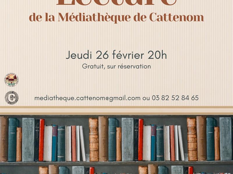 Club lecture de la Médiathèque de Cattenom
