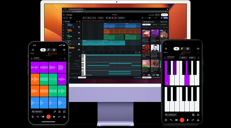 Conception musicale avec BandLab