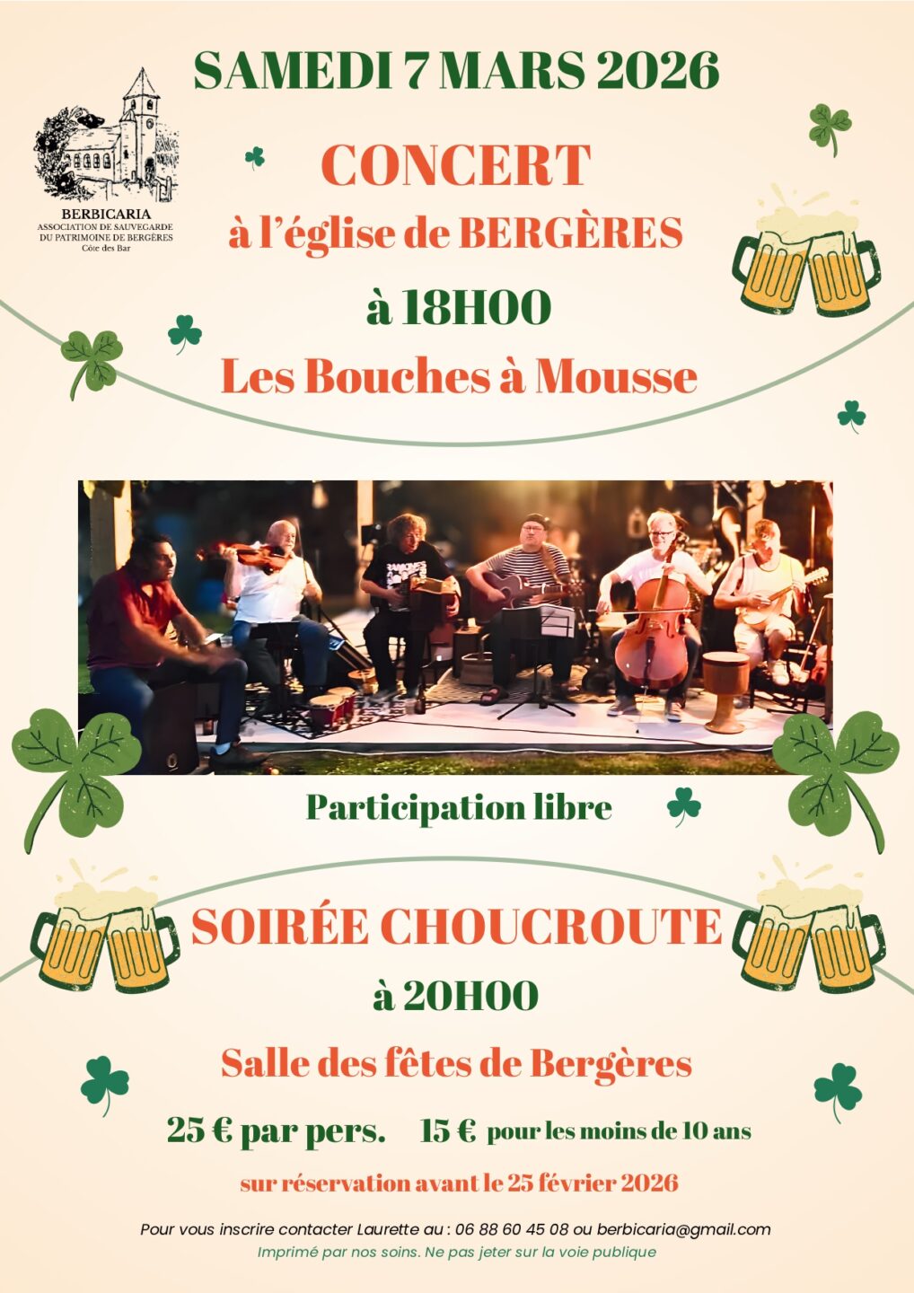 Concert & Repas Choucroute