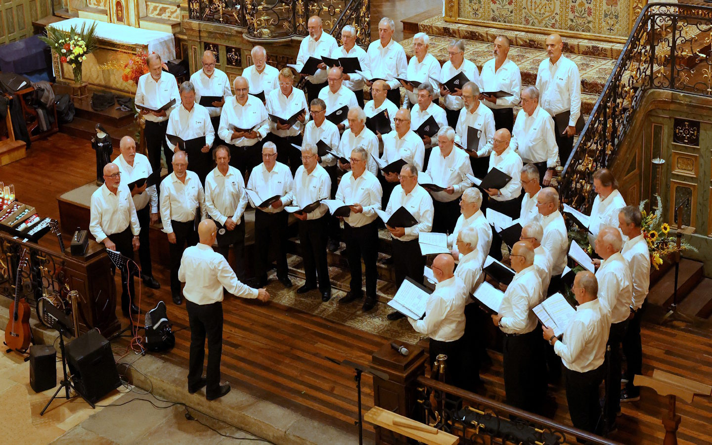 Concert avec le Choeur d'Hommes Arin