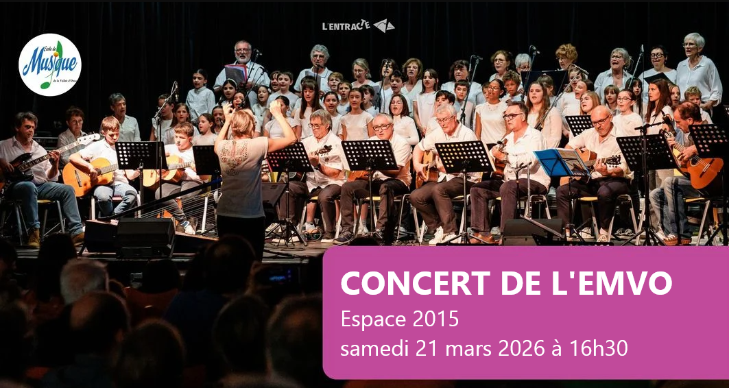 Concert de l'Ecole de Musique de la Vallée d'Ossau Femmes