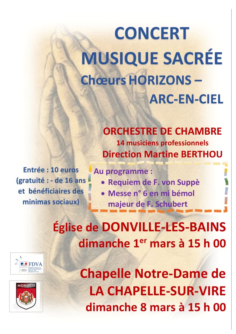 Concert de musique sacrée