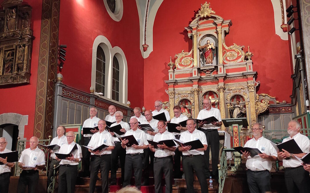 Concert du chœur d’hommes Bihotzez Église Notre Dame de l’Assomption Ascain