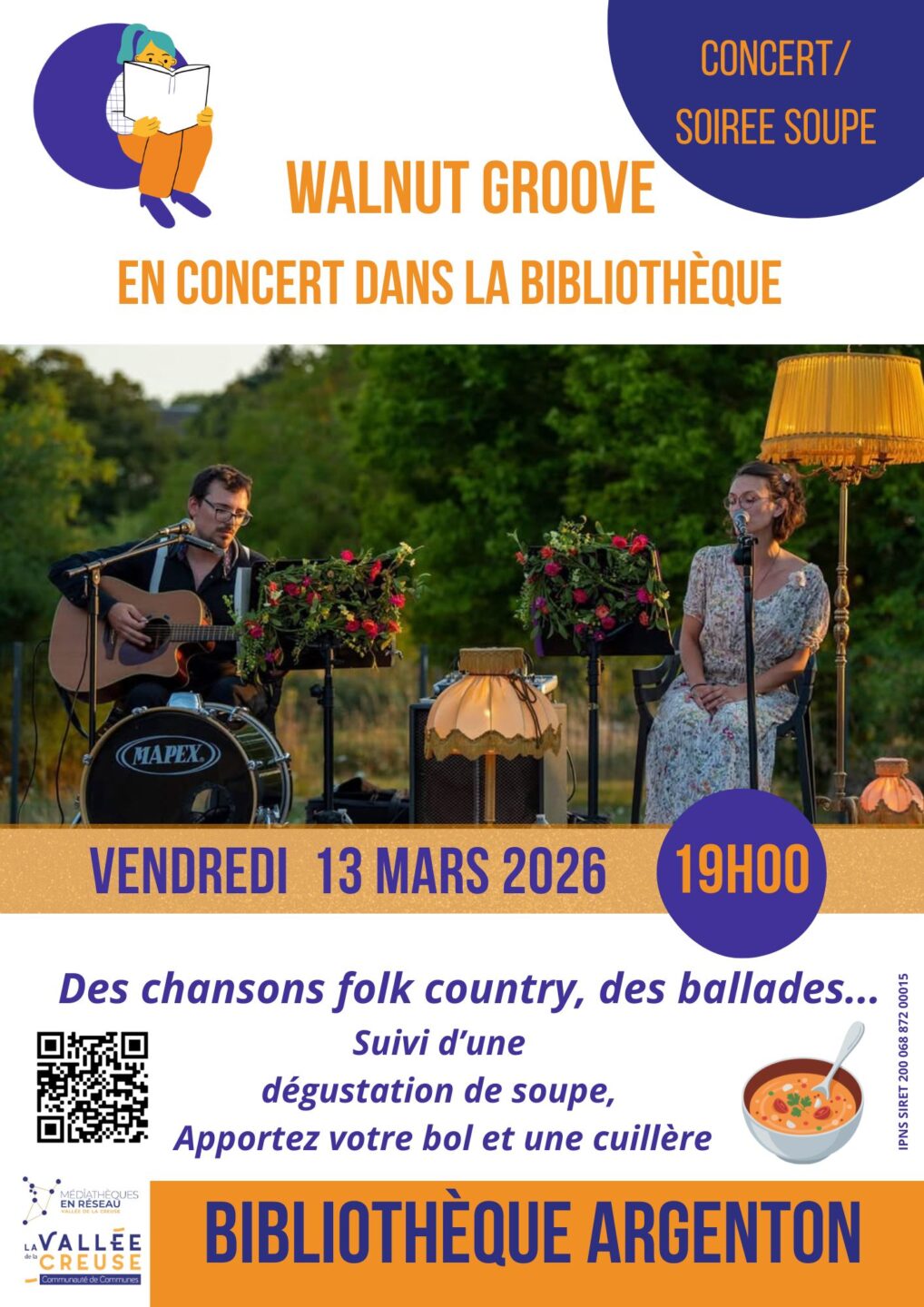 Concert et soirée soupes