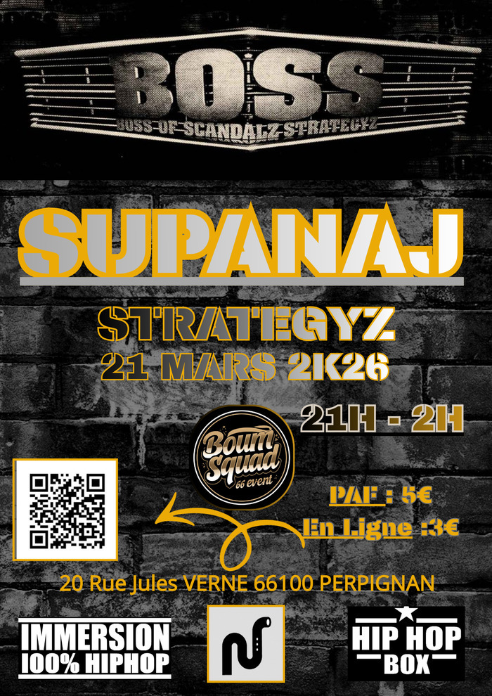 CONCERT EXCEPTIONNEL LE RETOUR DU BOSS par SUPANAJ Le Nautilus Perpignan