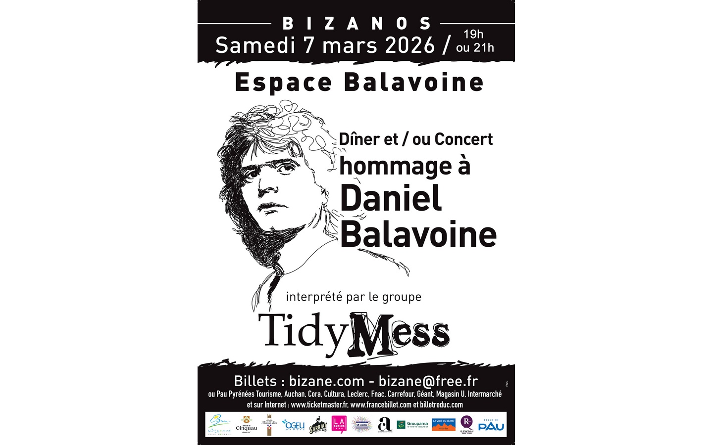 Concert hommage à Daniel Balavoine