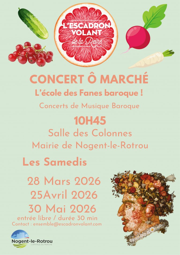 Concert Ô Marché Avril 2026
