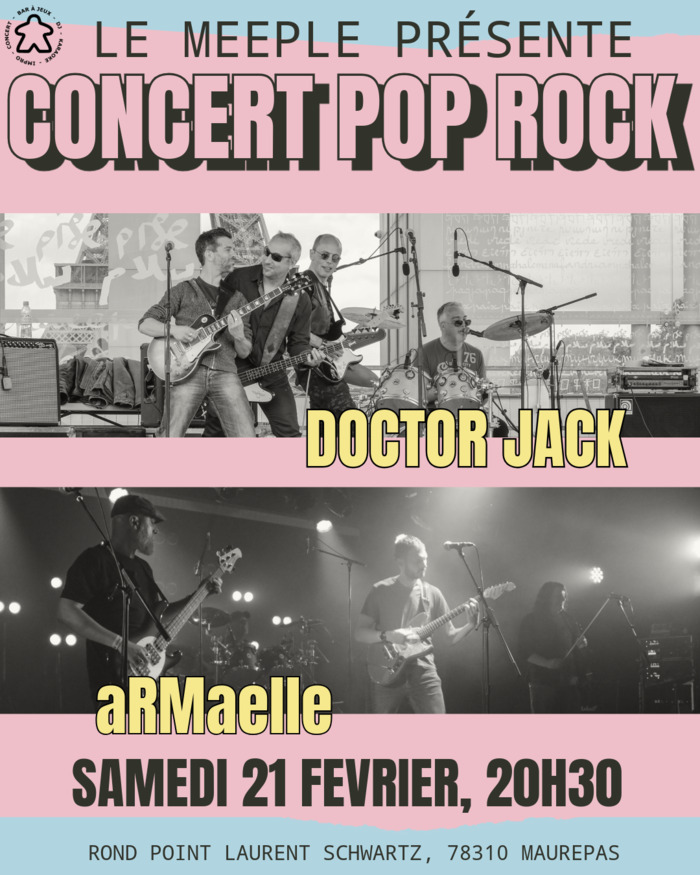 Concert Pop Rock au Meeple Meeple Maurepas