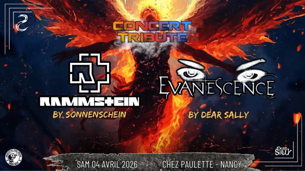 Concert Tribute Rammstein & Evanescence Chez Paulette