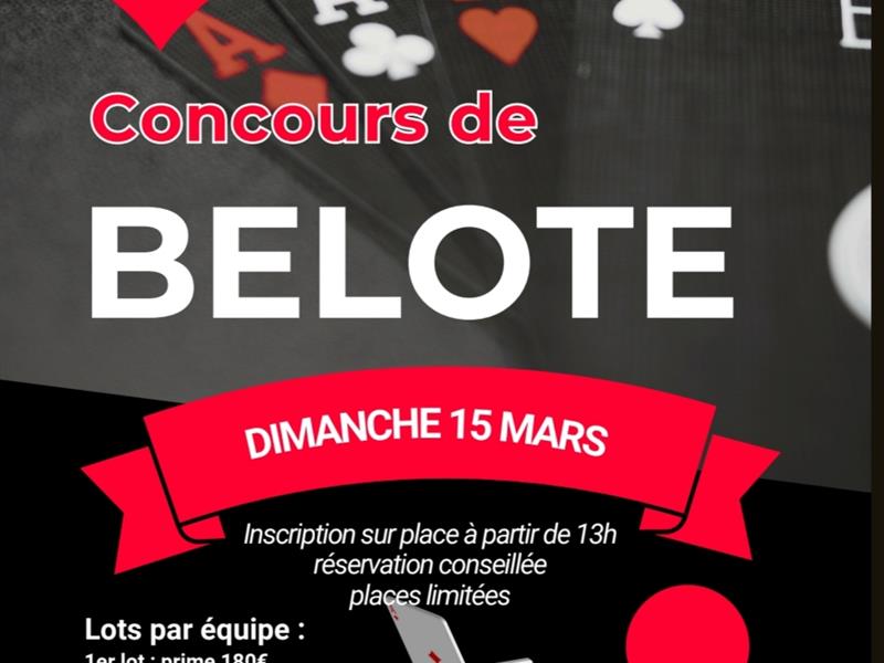 Concour de Belote de Jon et les cafards