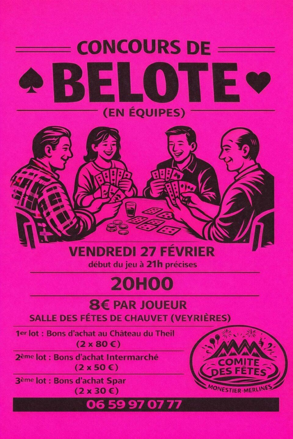 Concours de belote