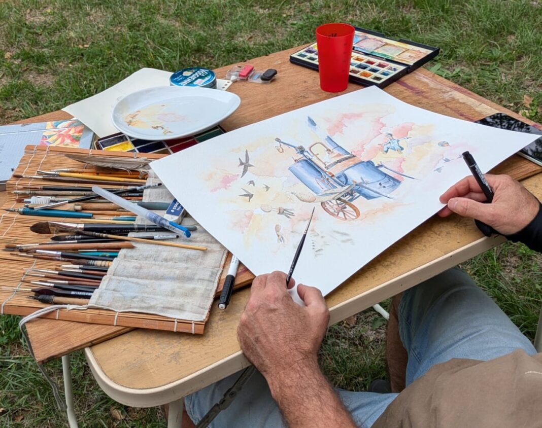 Concours de Peinture & Dessin Illustrer Ginouillac Ginouillac