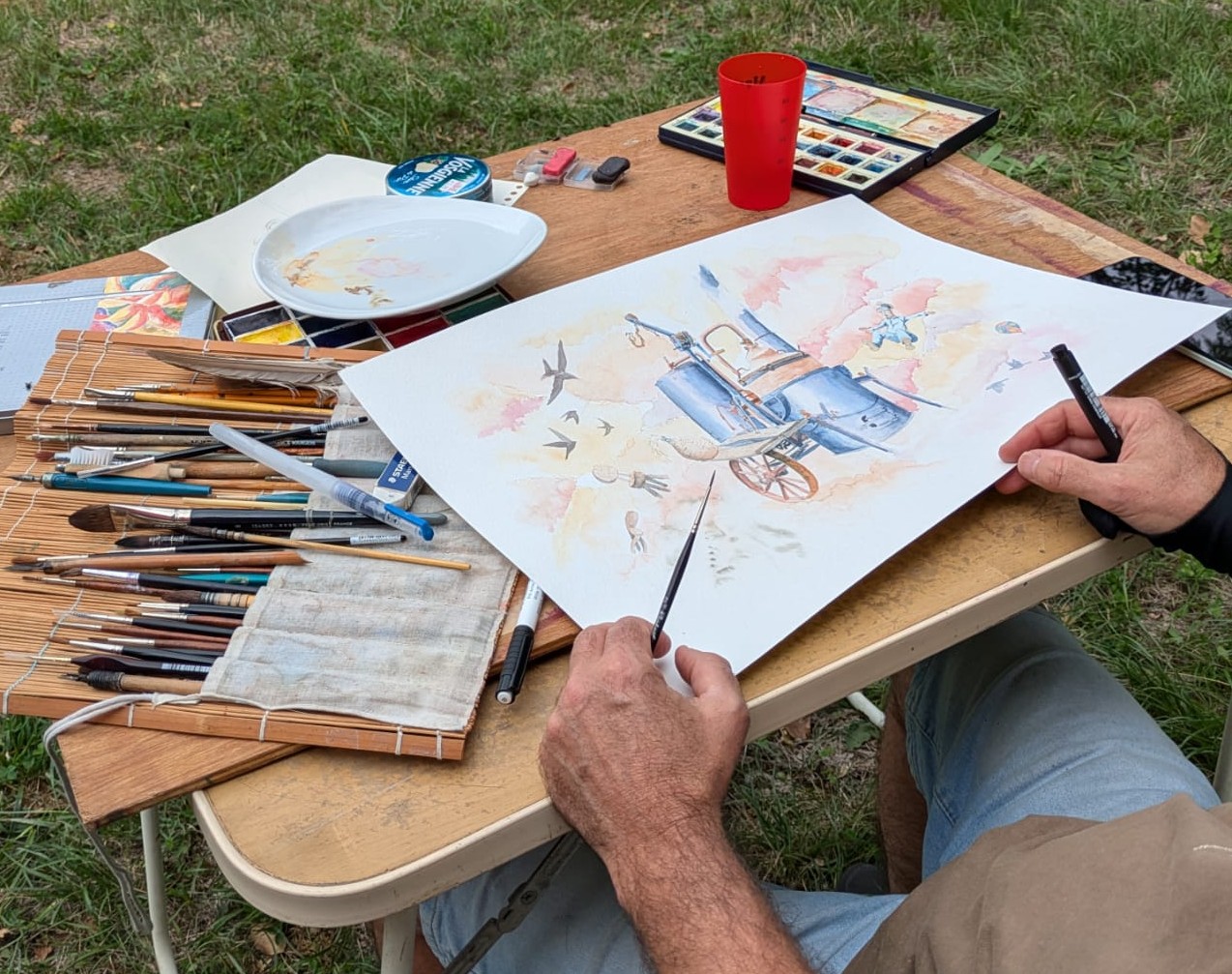 Concours de Peinture & Dessin Illustrer Ginouillac