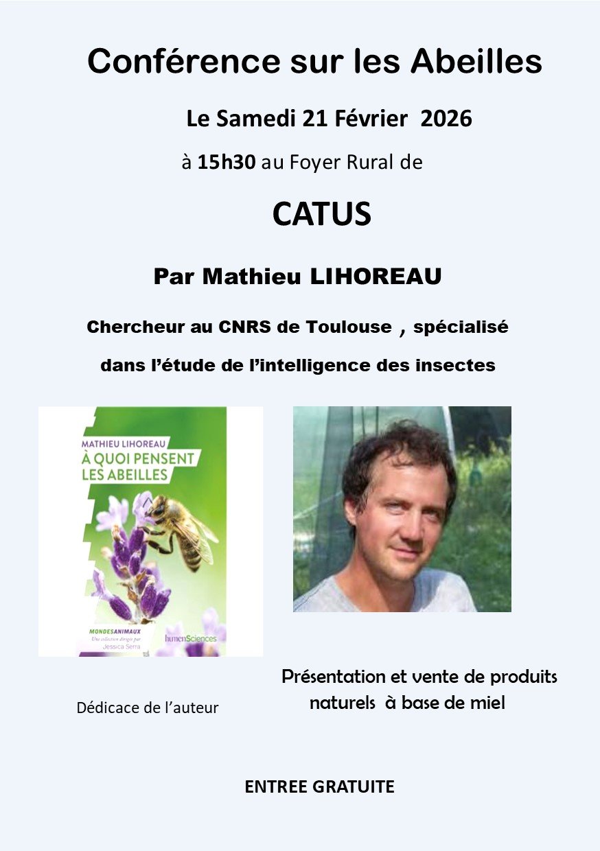 Conférence A quoi pensent les abeilles ?