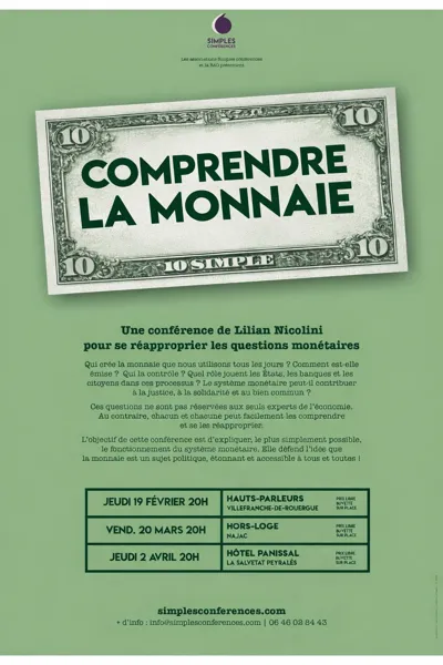 Conférence comprendre la monnaie