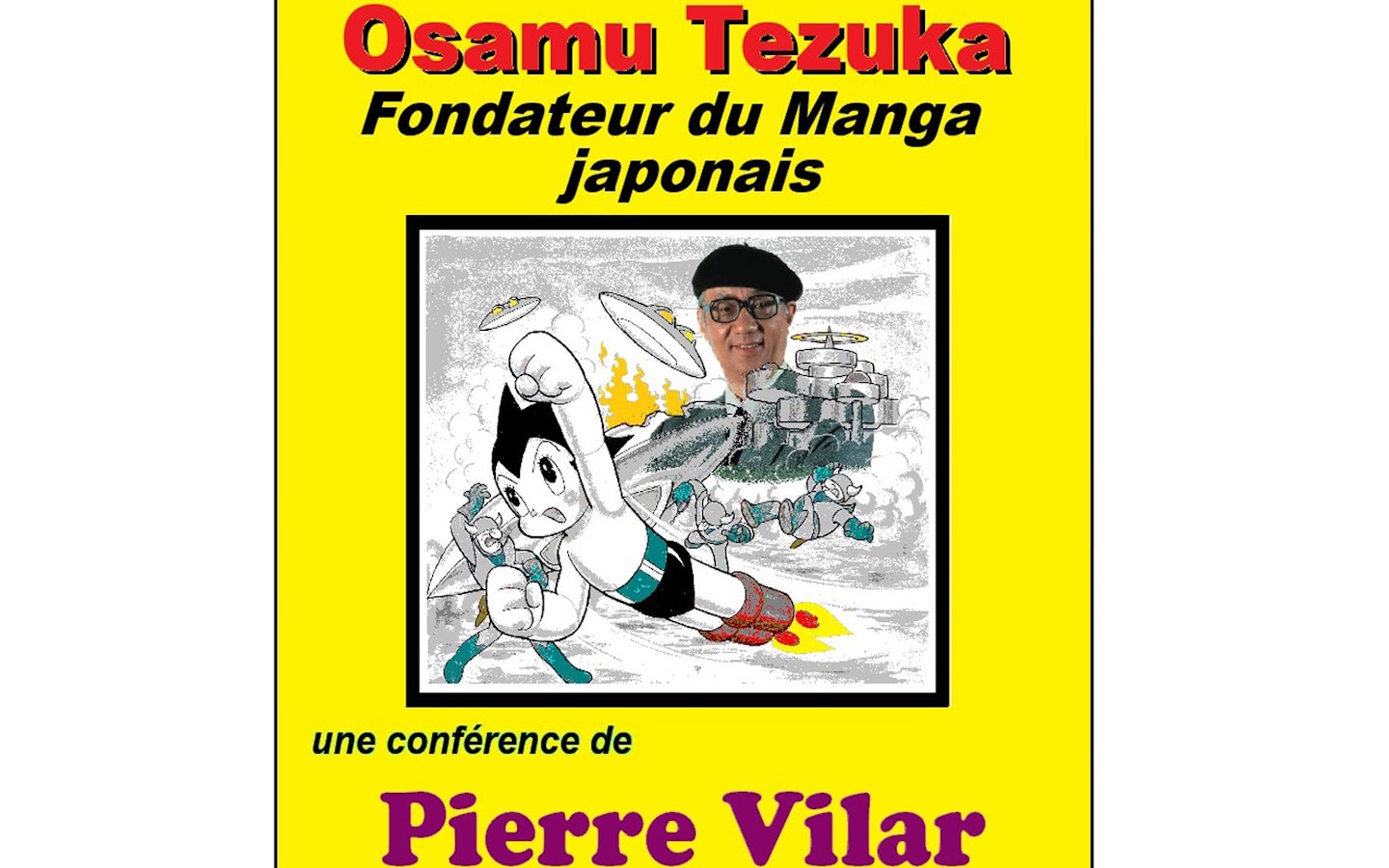 Conférence de l'Université du Temps Libre - Osamu Tezuka