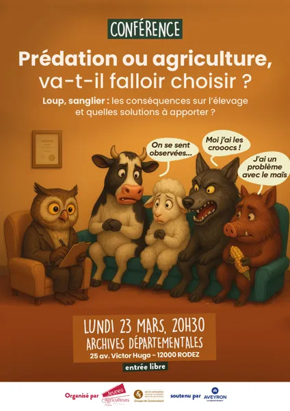 Conférence Prédation ou Agriculture