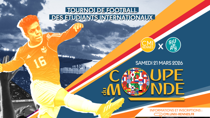 Coupe du Monde de football 2026 Université de Rennes - campus de Beaulieu Rennes