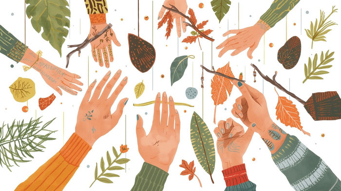 Création nature et compostable Pôle Culturel et Scientifique Alès