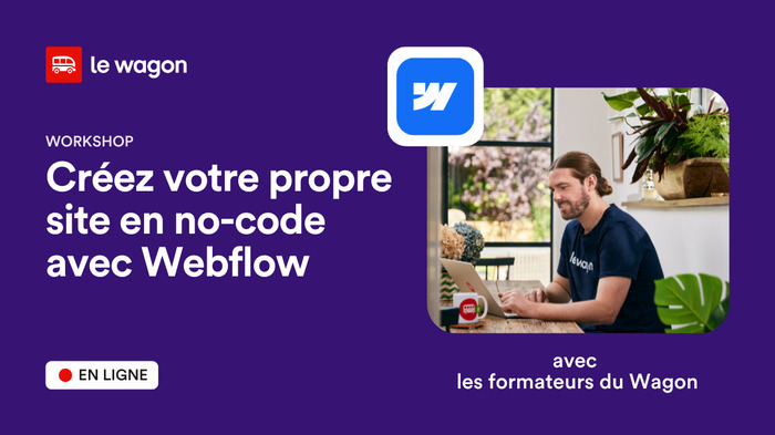 Créez votre premier site no-code avec Webflow En ligne