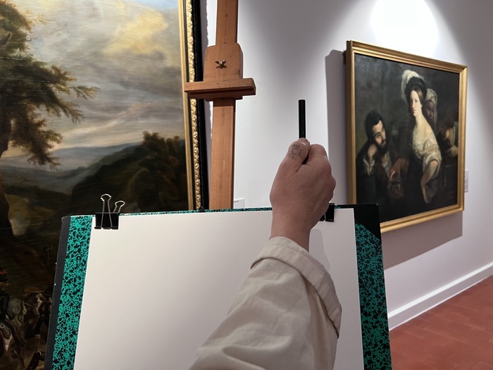 Dans l’atelier du copiste Musée du Colombier Alès