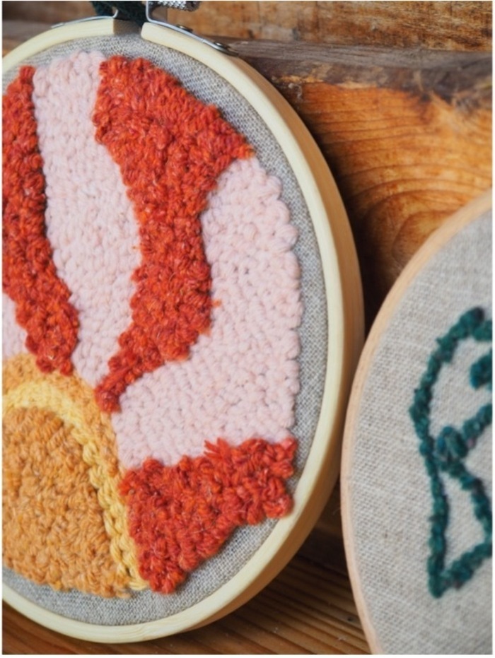 Découverte du Punch Needle - Kids friendly Ateliers Octopodes Chambéry